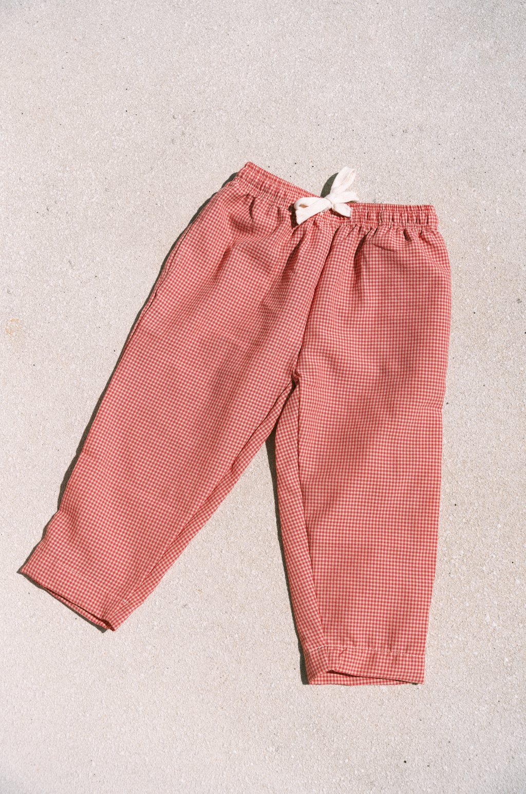 Check pants - Strawberry Check