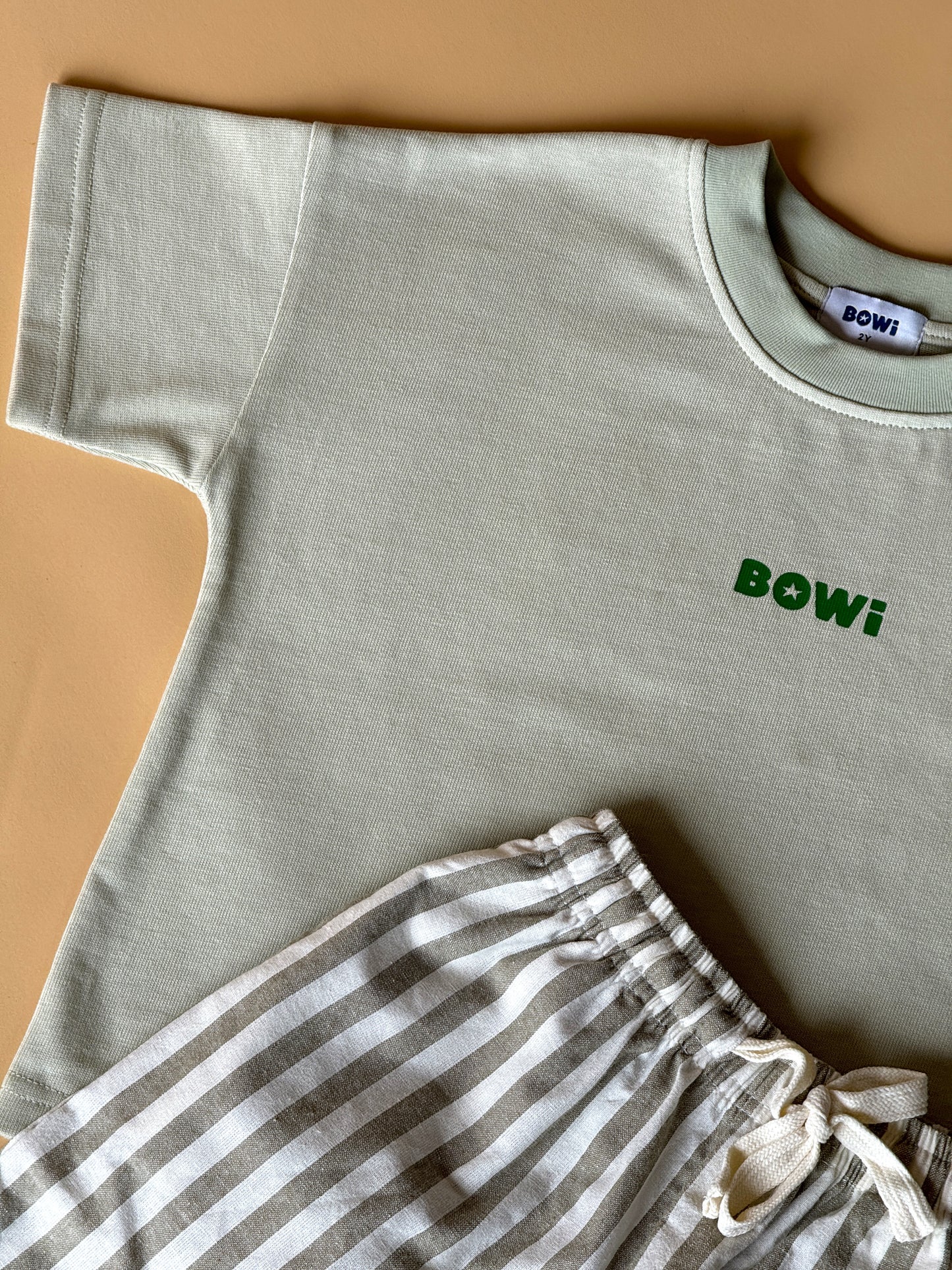 Khaki Stripe Pant