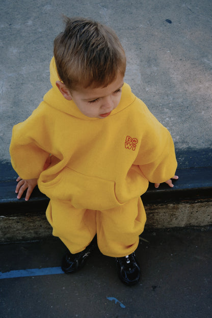 Yellow Bowi Hoodie