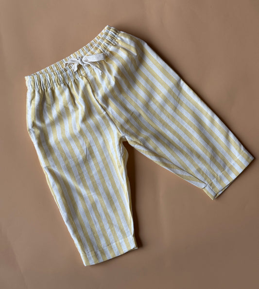 Yellow Stripe Pant