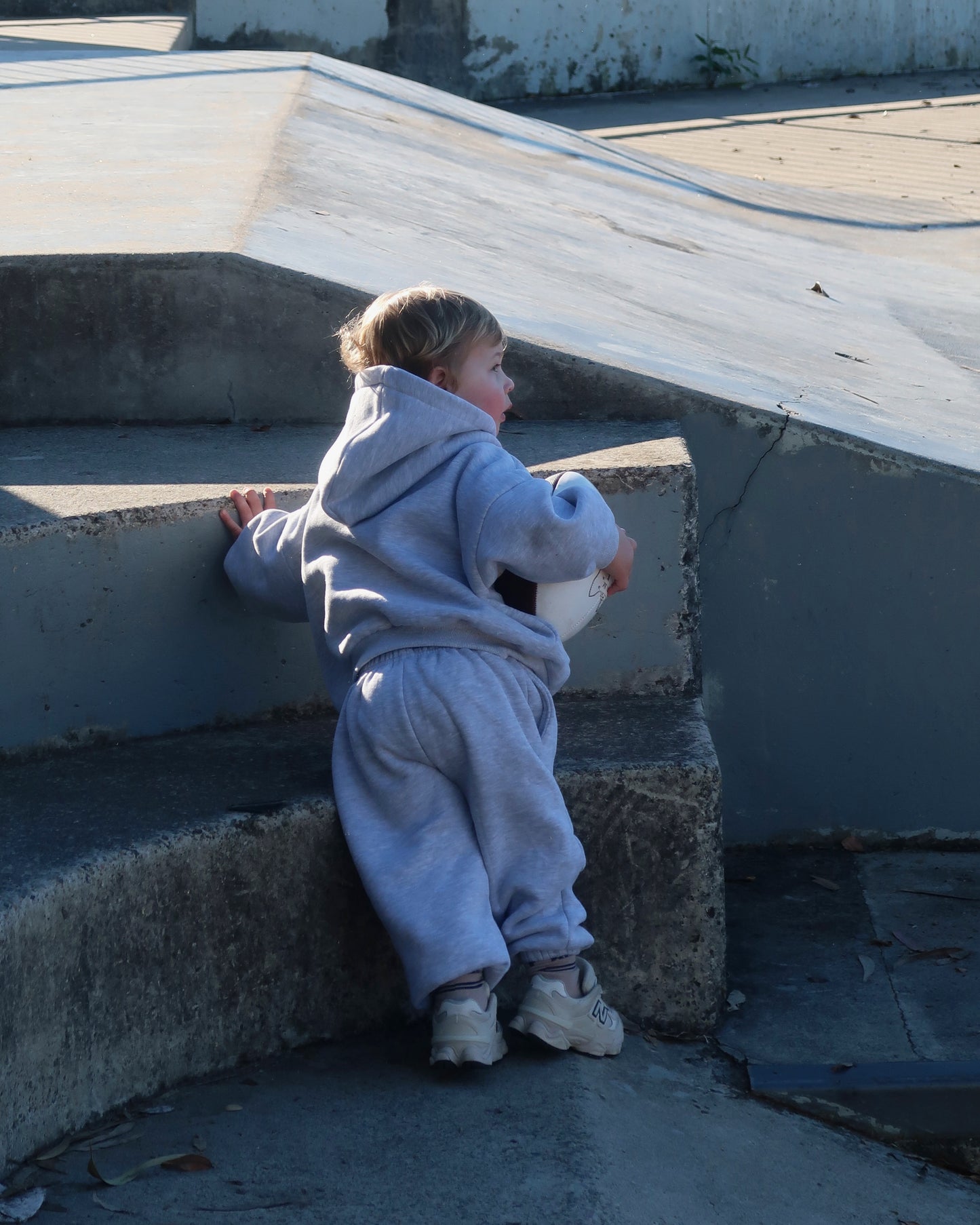 Grey Bowi Track pants
