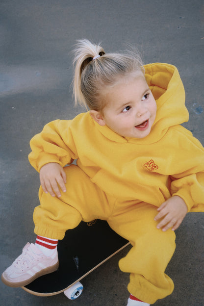 Yellow Bowi Hoodie