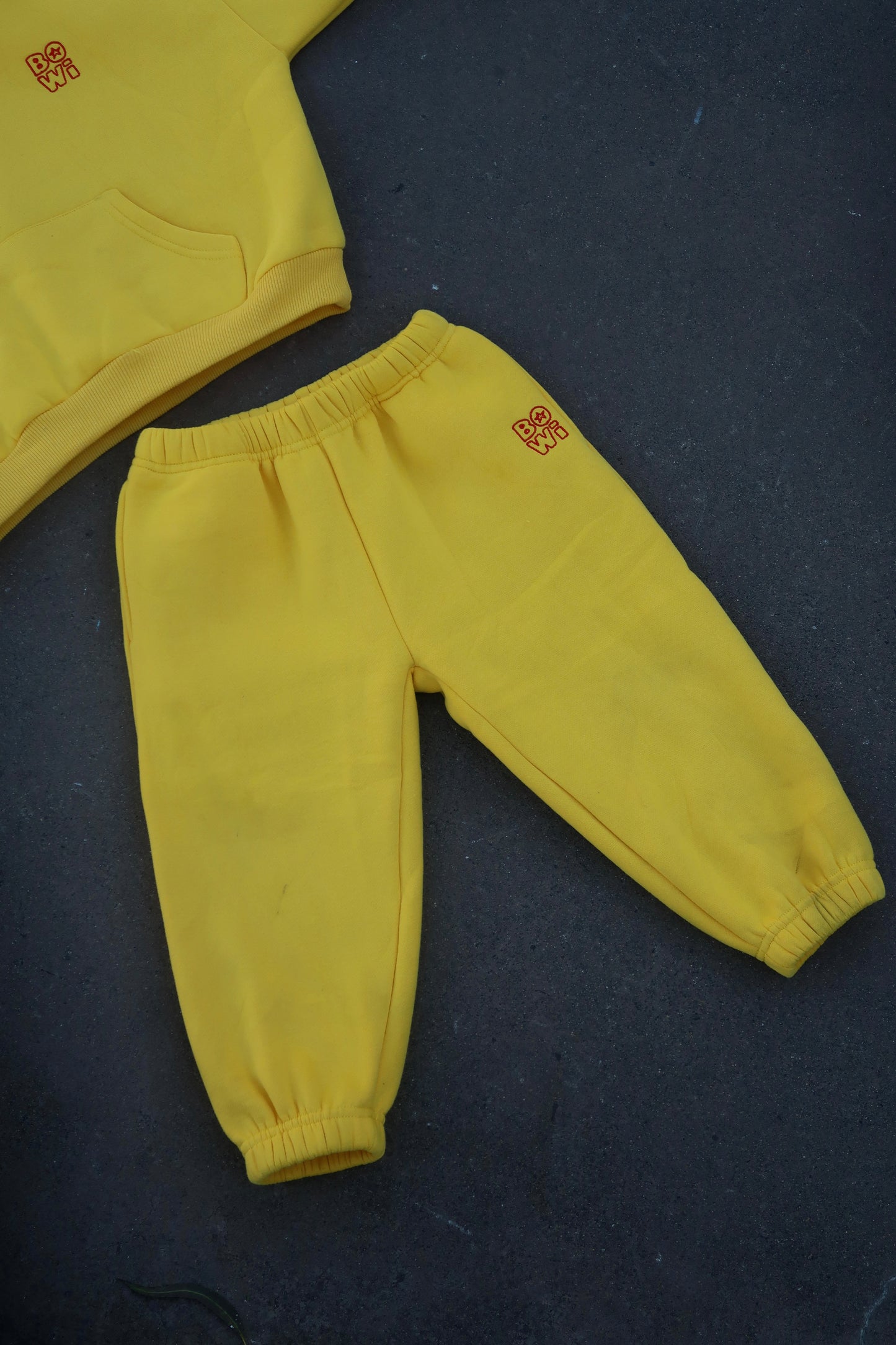 Yellow Bowi Trackpant