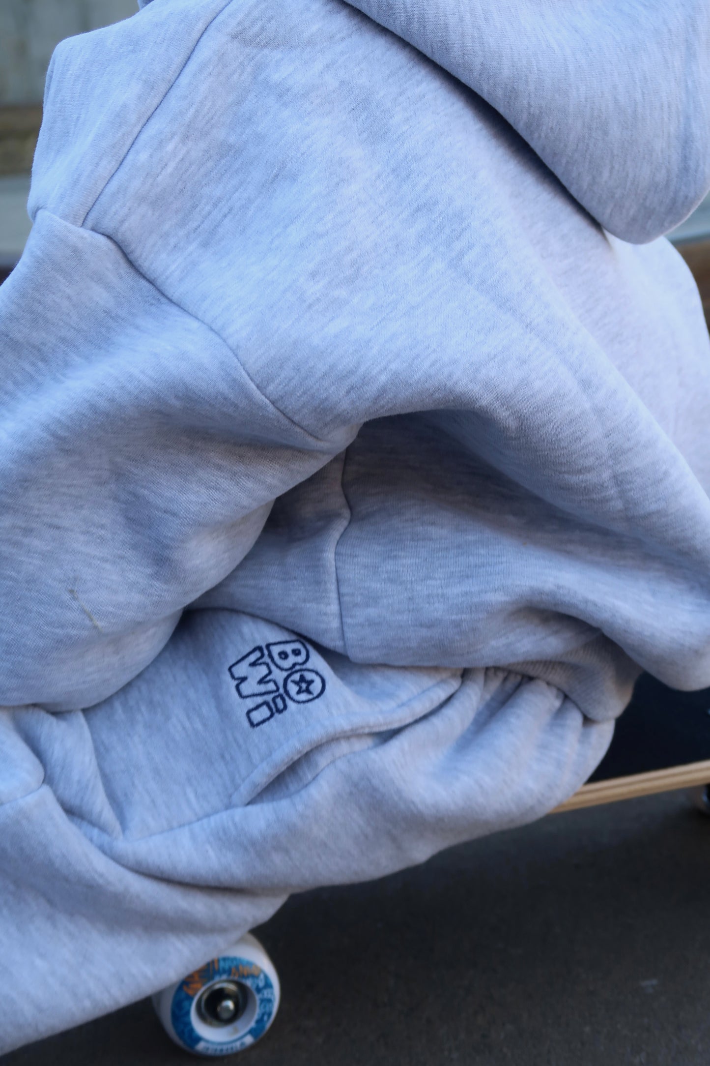 Grey Bowi Hoodie