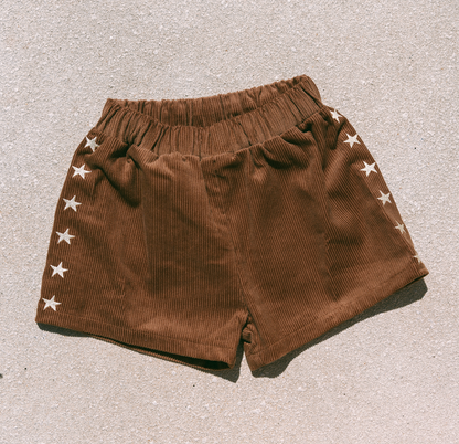 Starburst Shorts - Choc