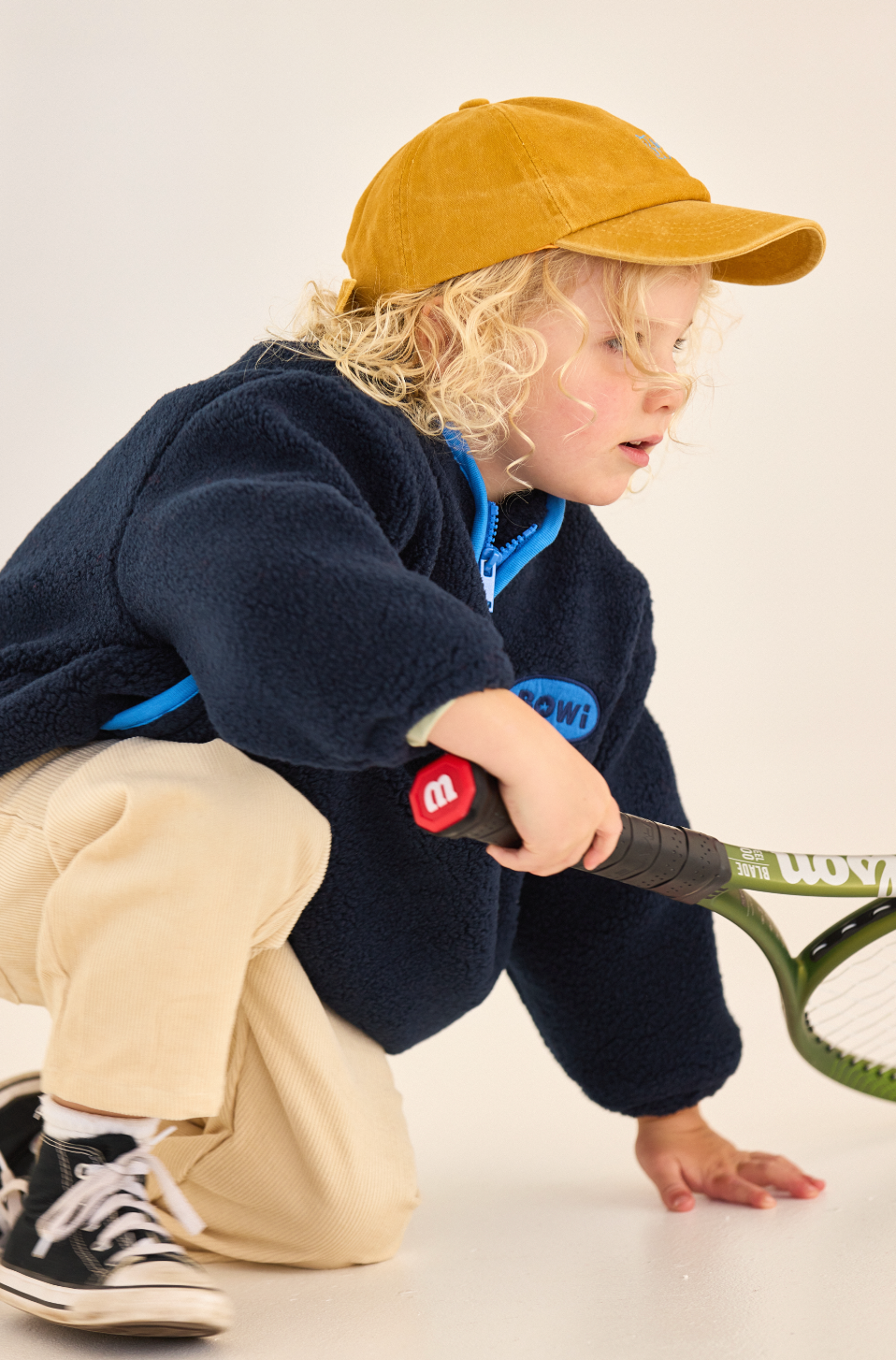 Bowi Sports Sherpa Jacket - Navy